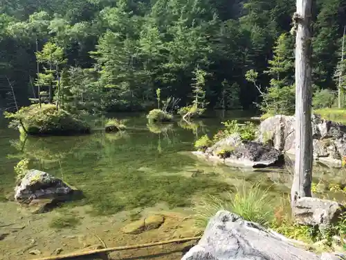 穂高神社奥宮の歴史