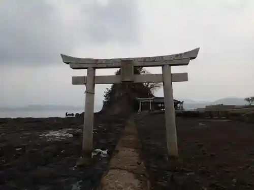 都々智神社の鳥居