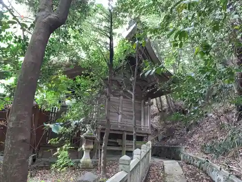 鍬渓神社の本殿・本堂