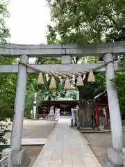 新田神社の鳥居