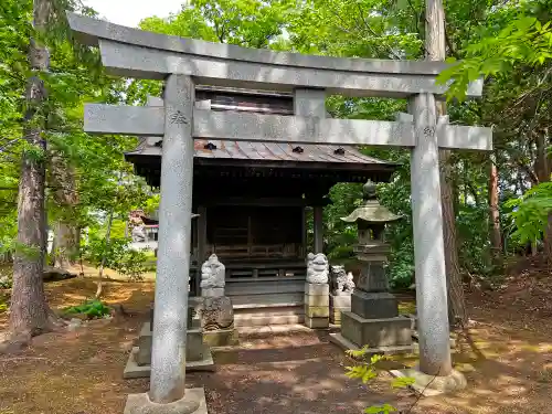 岩見澤神社の鳥居