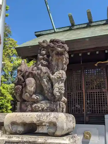 御井神社の狛犬