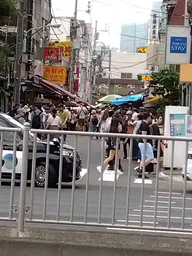 波除神社（波除稲荷神社）の周辺