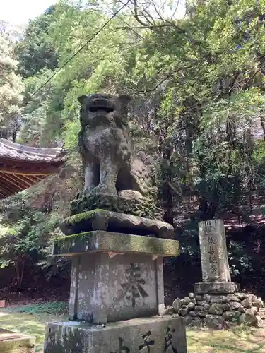 三熊野神社の狛犬