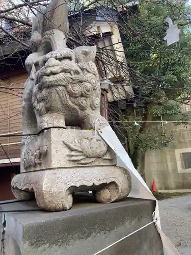 元三島神社の狛犬