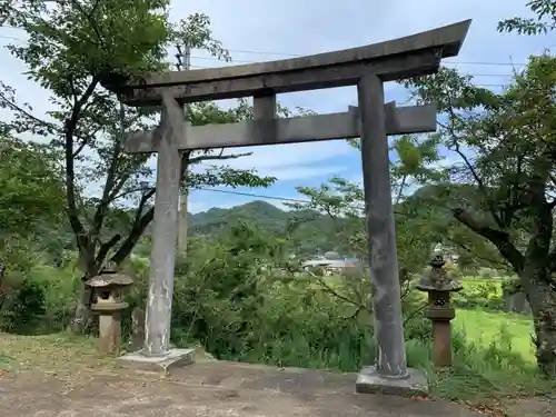 浅間神社の鳥居