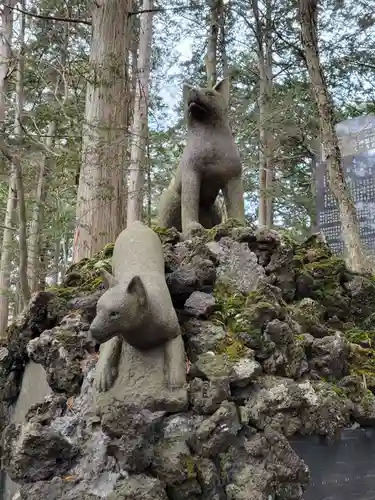 三峯神社の狛犬