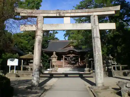 松江神社の鳥居