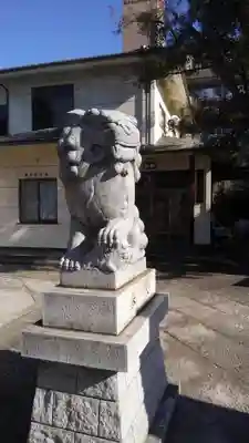 上千葉香取神社の狛犬