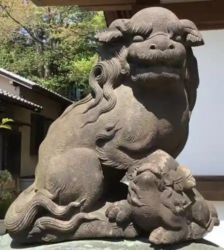 代田八幡神社の狛犬