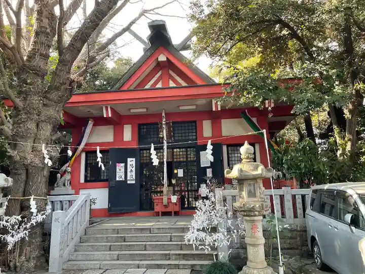 笠䅣稲荷神社の本殿・本堂