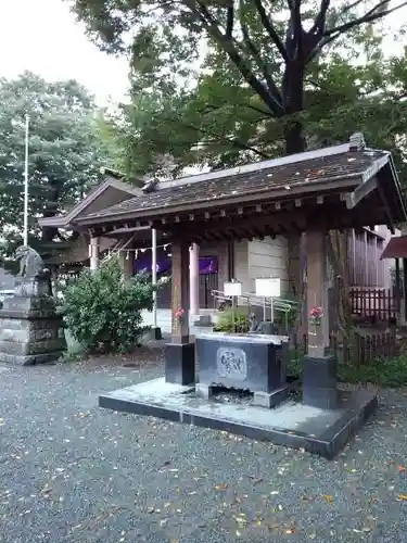 日野八坂神社の手水舎