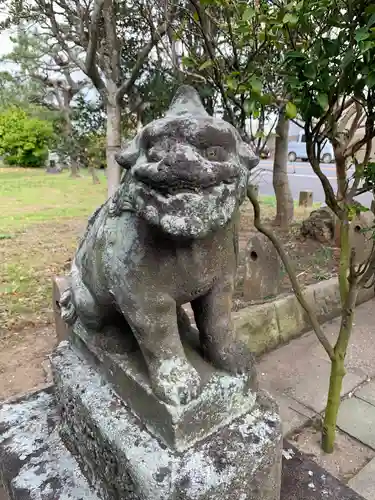 永照稲荷大明神の狛犬