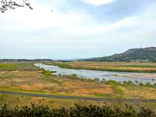 高館義経堂の景色