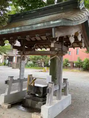 相模原氷川神社の手水舎