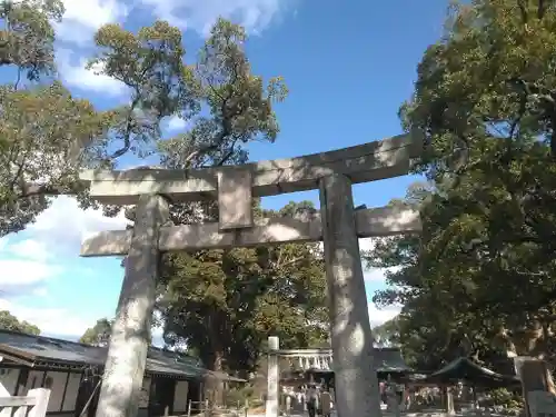 宇美八幡宮の鳥居