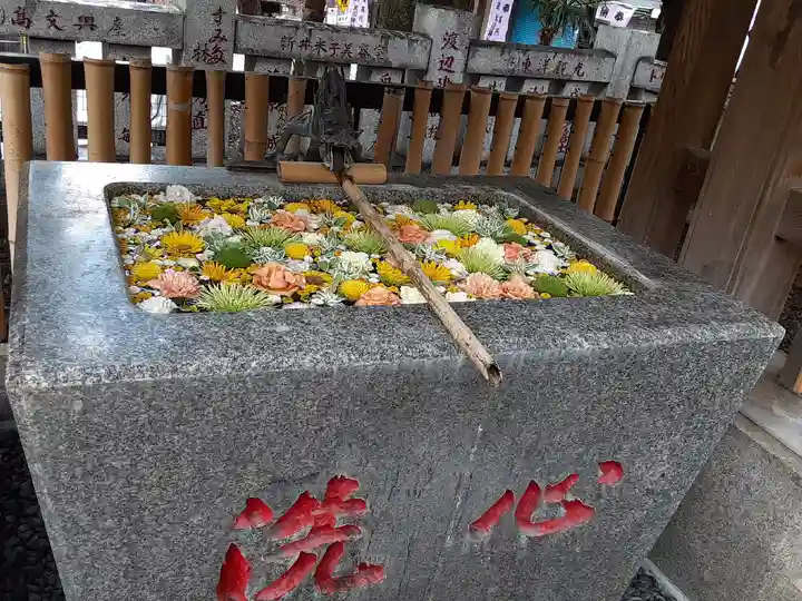 高円寺氷川神社の手水舎