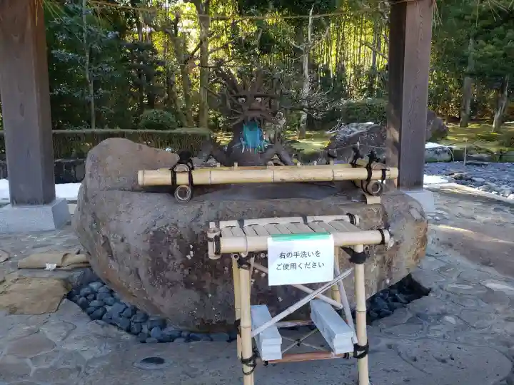関西出雲久多美神社の手水舎