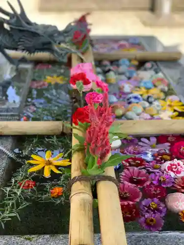 今市報徳二宮神社の手水舎