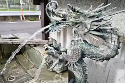 見沼大師　感応院の手水舎