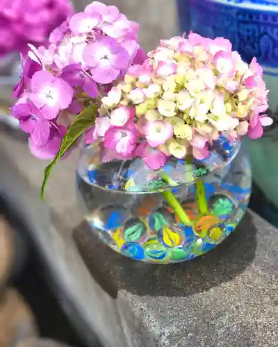 上尾御嶽神社の手水舎