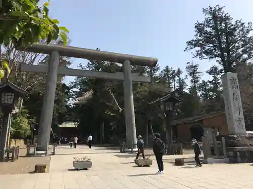 鹿島神宮の鳥居