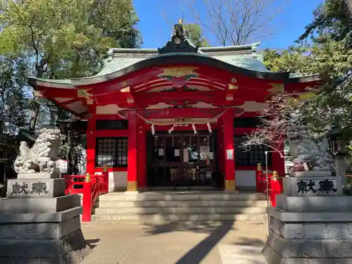 赤堤六所神社の本殿・本堂