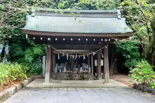 愛知縣護國神社の手水舎