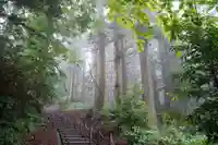 木幡山隠津島神社(二本松市)の景色