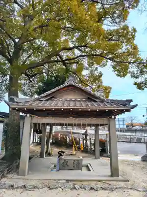 一之御前神社の手水舎