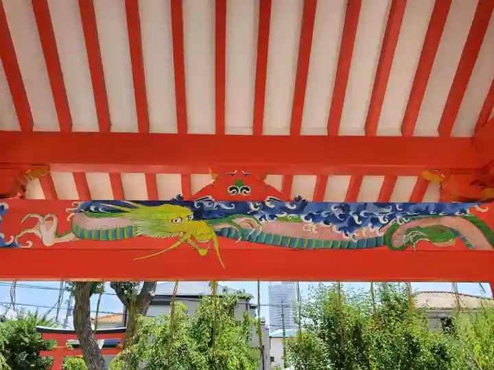 綱敷天満宮の芸術