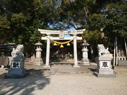 野田八幡宮の鳥居