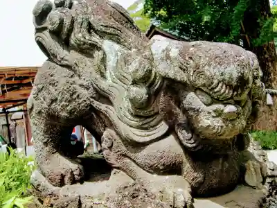 菊田神社の狛犬