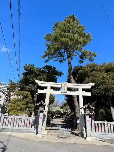 菊田神社の鳥居