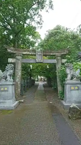 浮島神社の鳥居