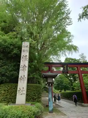 根津神社の鳥居
