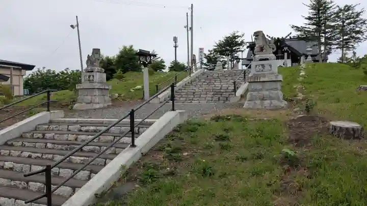 清水神社の庭園