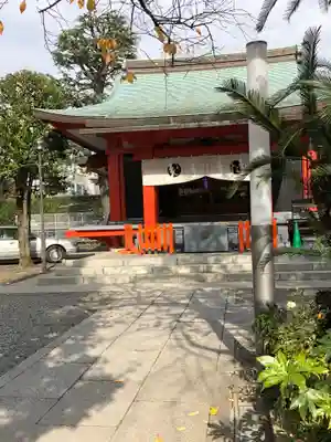 麻布氷川神社の本殿・本堂
