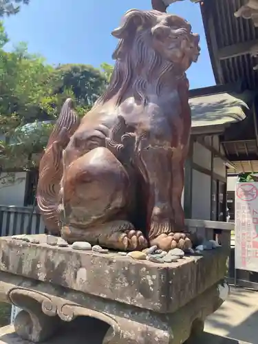 大洗磯前神社の狛犬