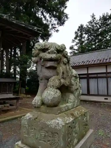 神原田神社の狛犬