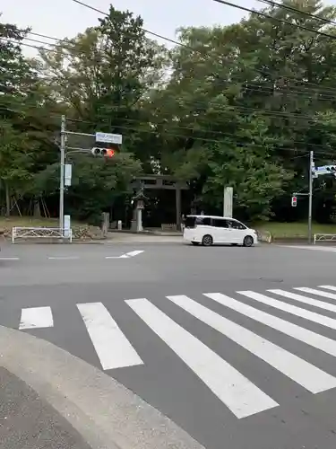 谷保天満宮の周辺