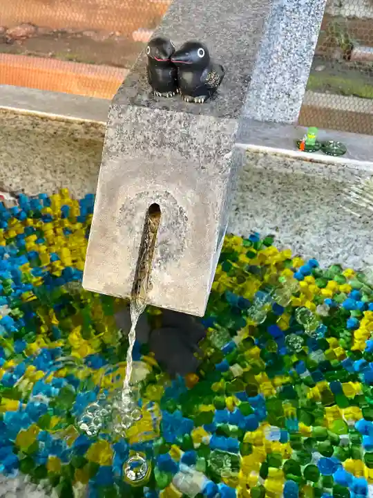 くまくま神社(導きの社 熊野町熊野神社)の手水舎