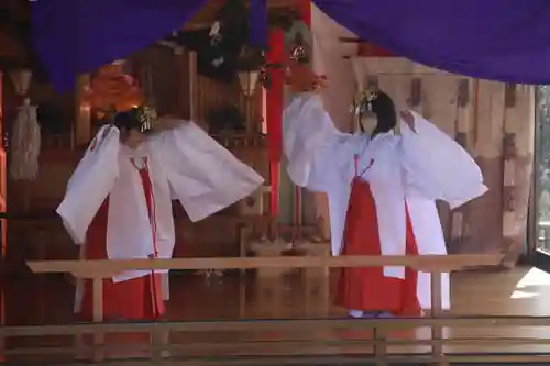 長屋神社の神楽