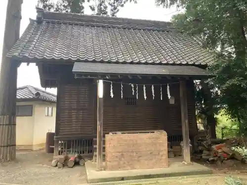 氷川神社の手水