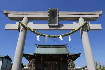 熊野福藏神社の鳥居