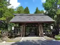 上川神社の手水舎
