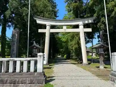 篠座神社の鳥居