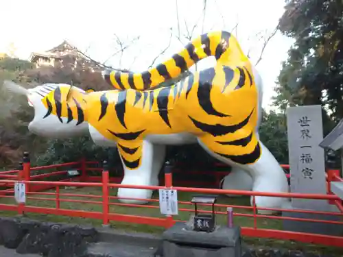 朝護孫子寺の狛犬