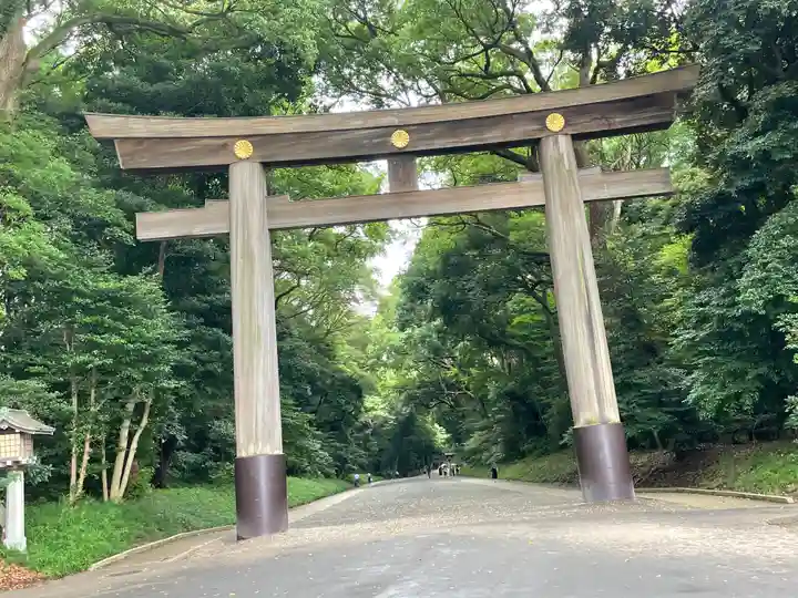 明治神宮の鳥居