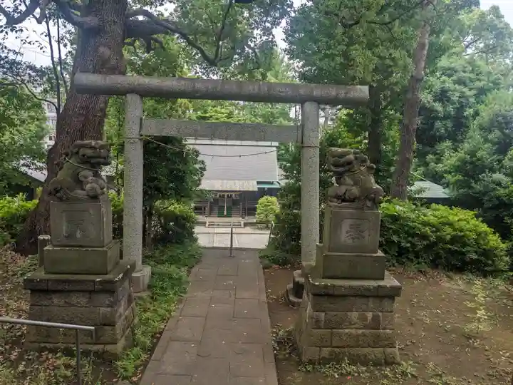 細山神明社(神奈川県)